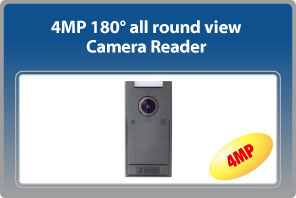4MP 180&deg; all round view Camera Reader
